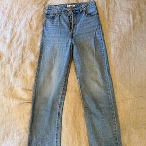 Levi's Blue Straight Leg Women's Jeans
